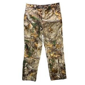 ScentLok Hunting Pants Mens Large Realtree Camo Scent Control Odor-Resistant